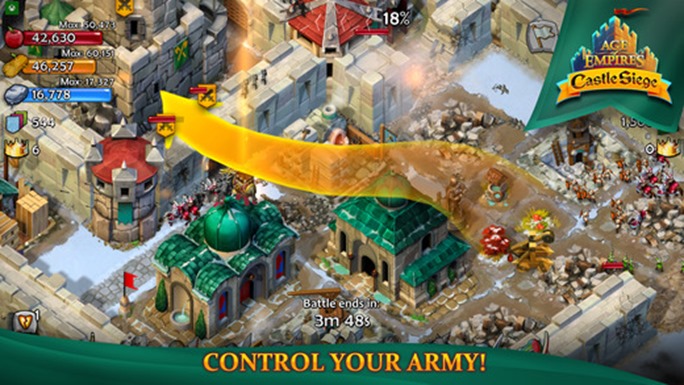 元祖rts Age Of Empires Castle Siege をiphoneで遊ぼう 無料 Iphoneteq